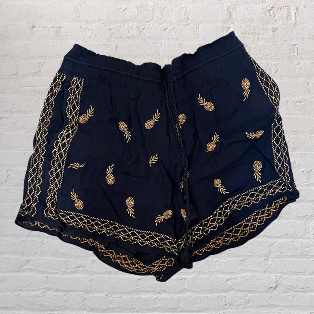 J Crew Pineapple Shorts Size M